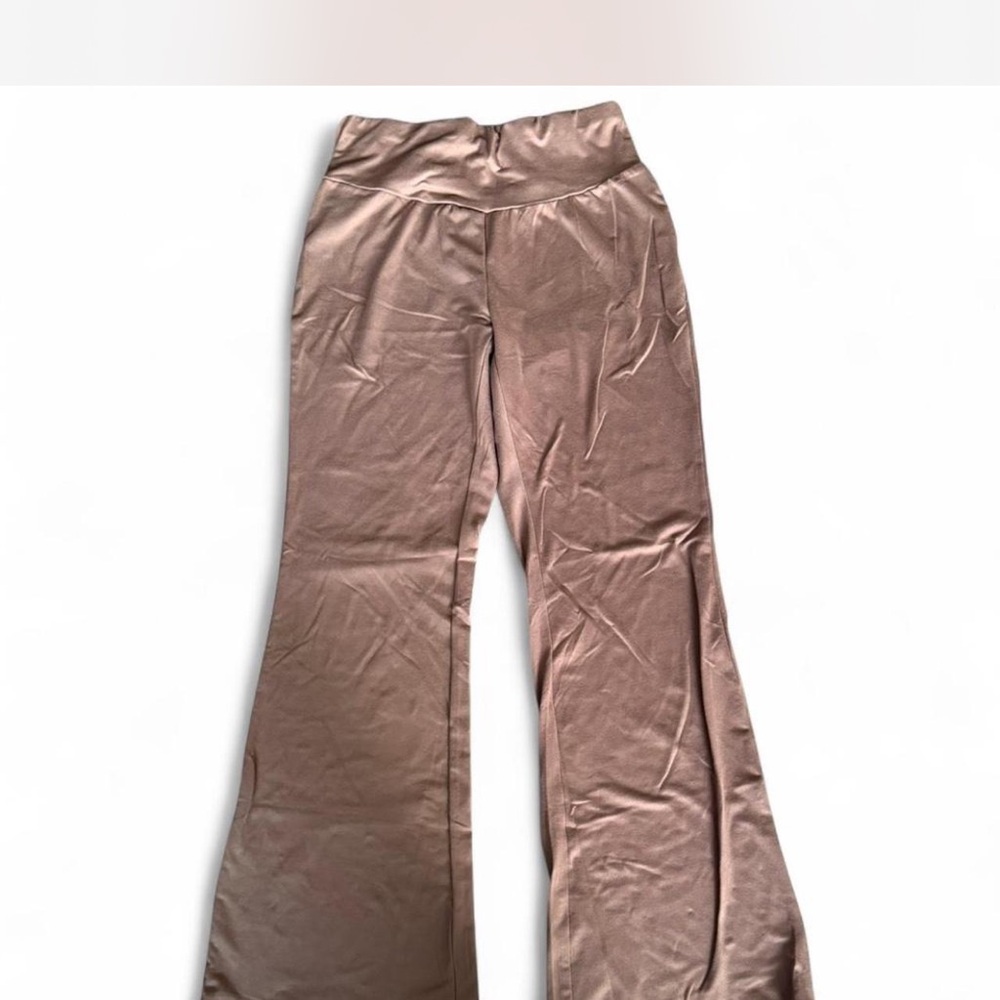 SHEIN Brown Flared Pants